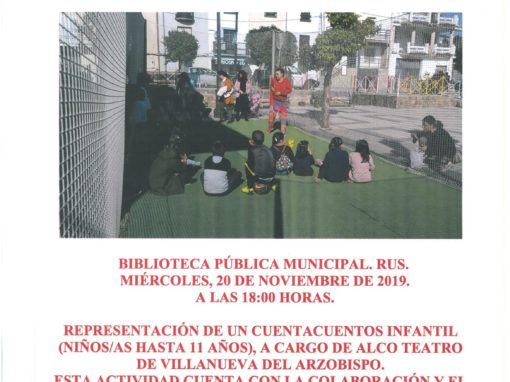 VIII Ciclo de Cuentacuentos de La Loma y las Villas