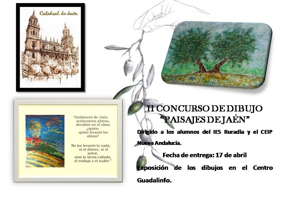 II Concurso de dibujo «Paisajes de Jaén»