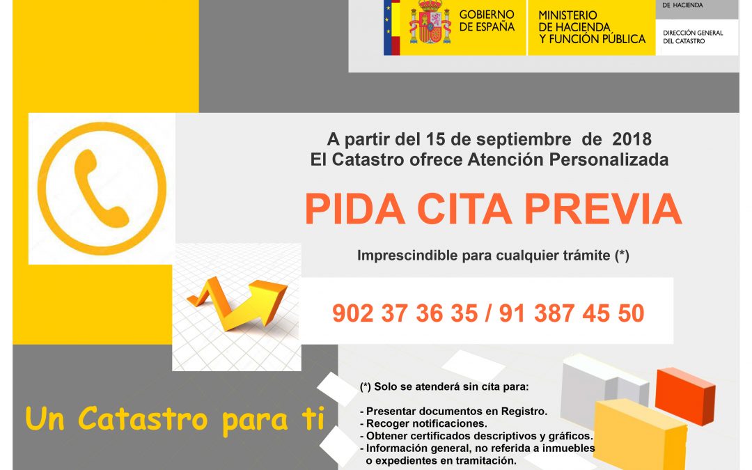 Cita Previa para el Catastro
