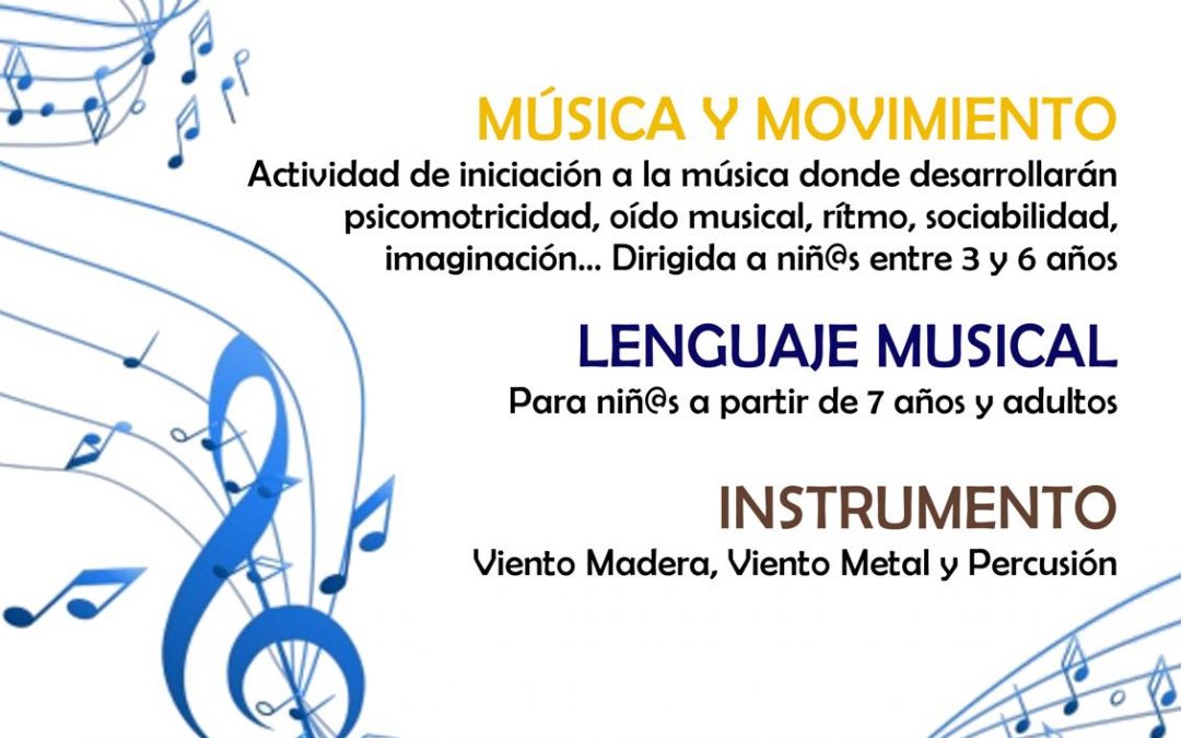 Escuela de Música AM San Blas – Curso 2018-2019