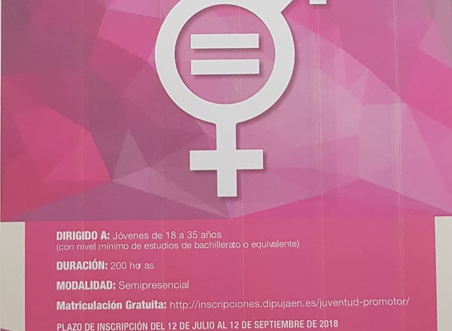 III Curso de Promotoras/es Juveniles para la Igualdad entre Mujeres y Hombres