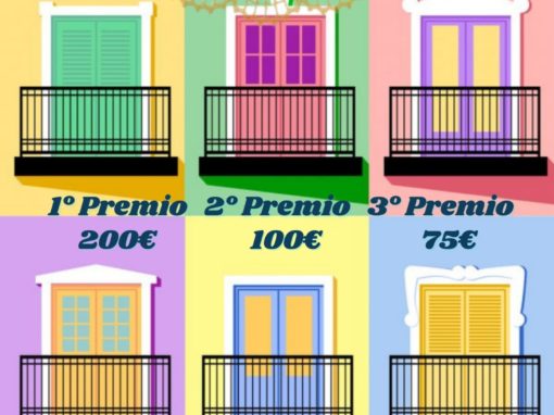 Concurso embellecimiento de balcones y ventanas