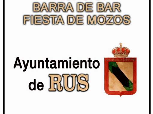 ANUNCIO: BARRA DE BAR DE FIESTA DE MOZOS