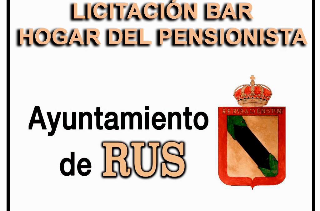 BANDO y PLIEGO DE CONDICIONES: Licitación Bar Hogar del Pensionista