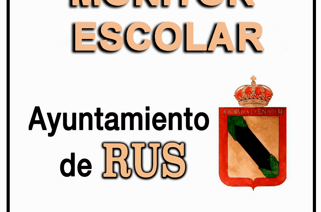 Programa de Empleo por Circunstancias de la Producción Previsibles (MONITOR ESCOLAR)