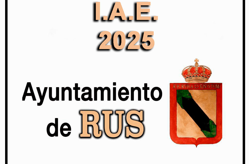 Anuncio Cobranza de Recibos del I.A.E. 2025