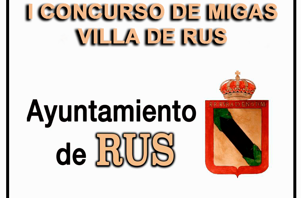 ANUNCIO: Gestión Barra de Bar I Concurso de Migas Villa de Rus