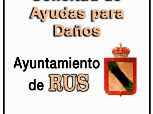Solicititud de Ayudas para Daños