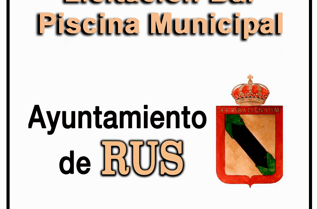 Licitación Bar Piscina Municipal