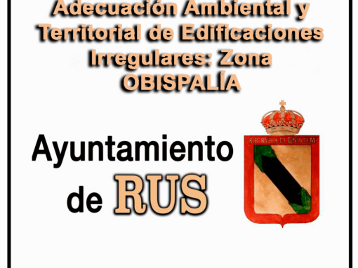 ANUNCIO:  Plan Especial de  Adecuación Ambiental y  Territorial de Edificaciones  Irregulares: Zona  OBISPALÍA