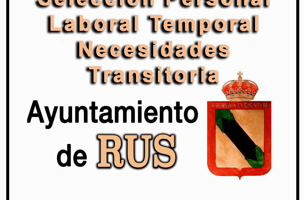 Bases Generales Selección Personal Laboral Temporal Necesidades Transitoria