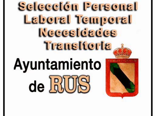 Bases Generales Selección Personal Laboral Temporal Necesidades Transitoria