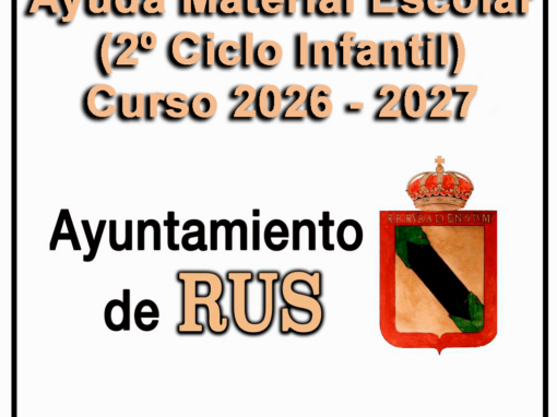 Convocatoria de Ayudas Destinadas al Alumnado de Educación Infantil (2o CICLO)  para el Curso Escolar 2026-2027
